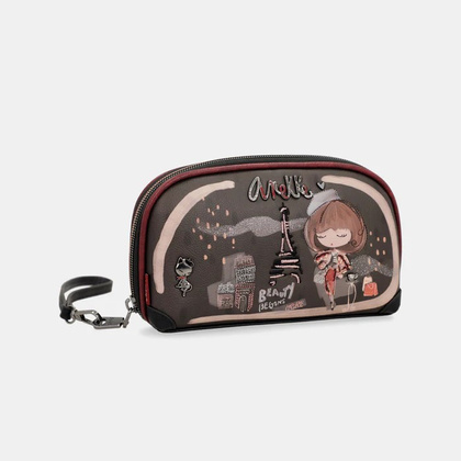 Duży damski portfel kosmetyczka - ANEKKE MADEMOISELLE 41809-709