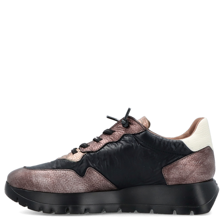 Hiszpańskie sneakersy premium - WONDERS A-2491 METALICZNE