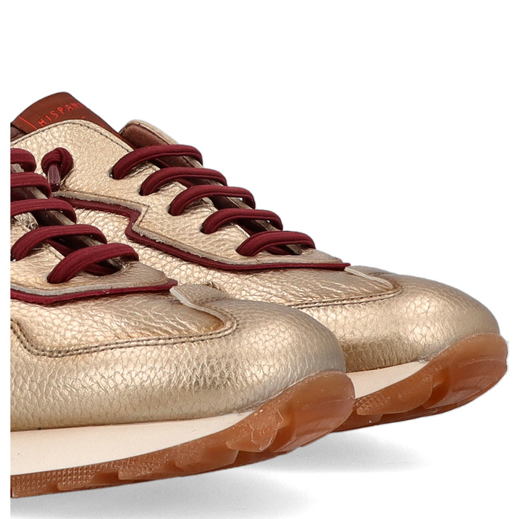 Hiszpańskie sneakersy damskie - HISPANITAS HI254312 ZŁOTE