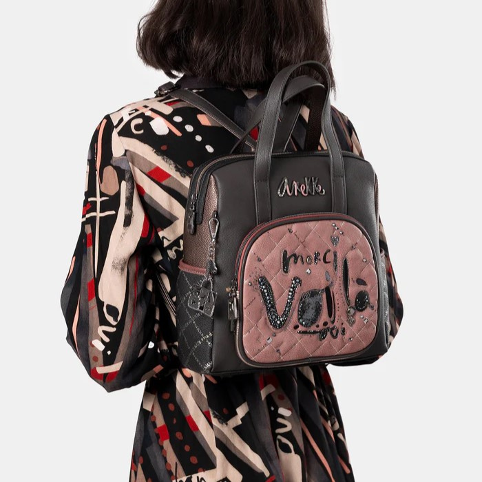 Plecak damski - ANEKKE ANEKKE MADEMOISELLE PARISIAN 41815-287