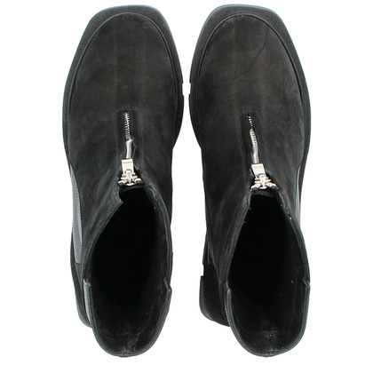 Wygodne botki ze skóry - TYMOTEO 2164/1 CZARNY