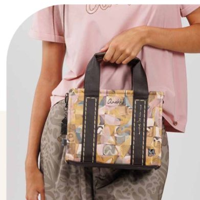 Torebka damska z uchwytem - ANEKKE MUSE BLOOM 42721-168