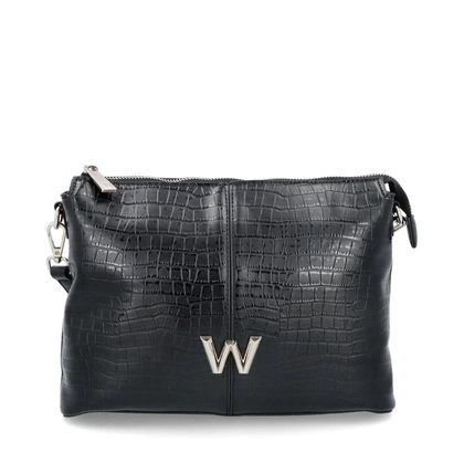 Listonoszka z motywem zwierzęcym - WONDERS WB-54022 CZARNA