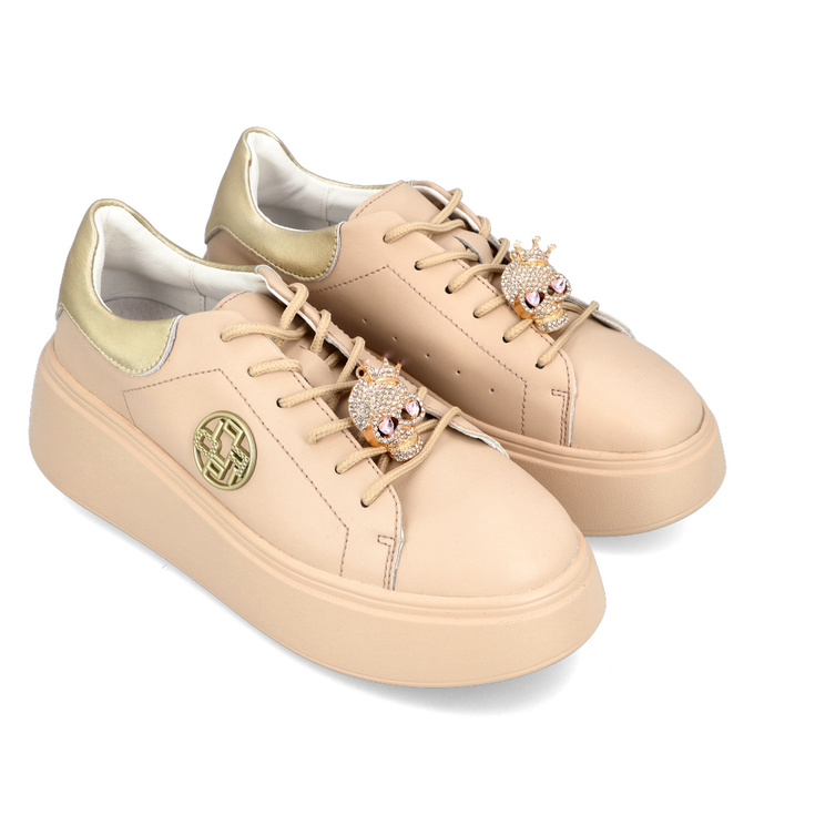 Ozdoby do sznurówek CZACHY  - TYMOTEO LOVE SZ14 ZŁOTE