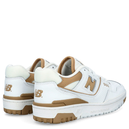 Sneakersy damskie - NEW BALANCE BBW550BT BIAŁO-BRĄZOWE