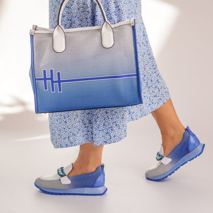 Hiszpańskie półbuty - HISPANITAS BHV253948 NIEBIESKIE