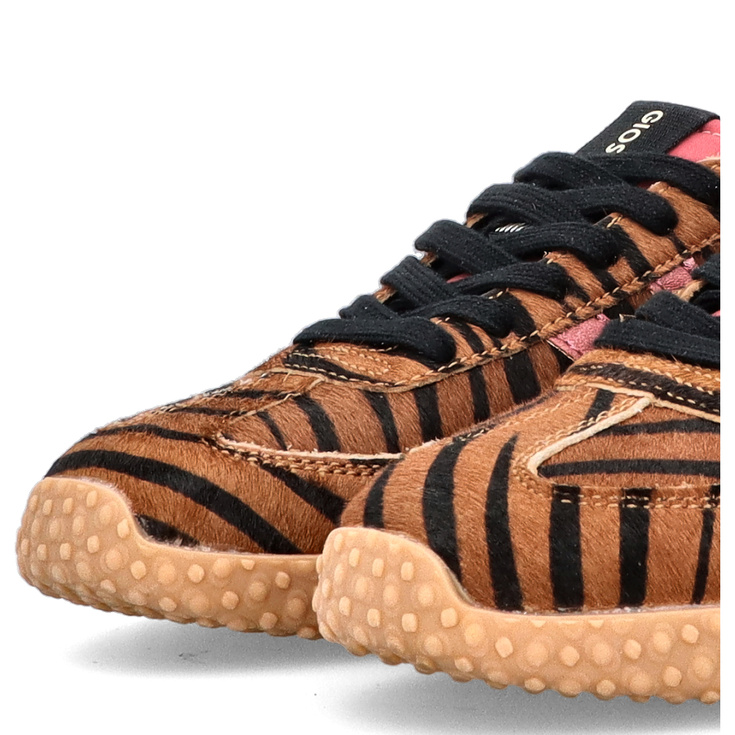 Hiszpańskie sneakersy damskie - GIOSEPPO 77010 BRĄZOWE