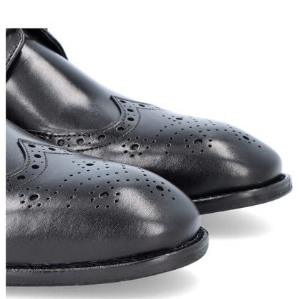 Wizytowe półbuty męskie - TAPI C-6688 CZARNE