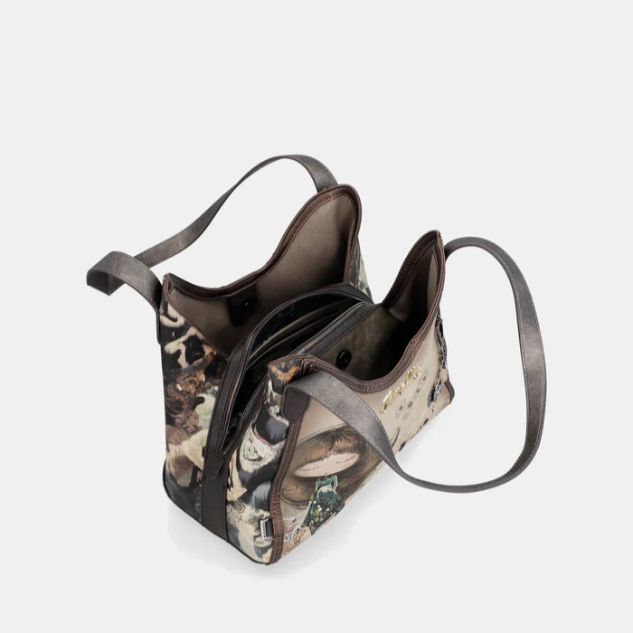 Torebka damska do ręki i na ramię - ANEKKE REAL 41702-203