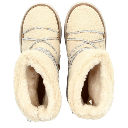 Hiszapńskie śniegowce damskie - GIOSEPPO 73266 BEŻOWE