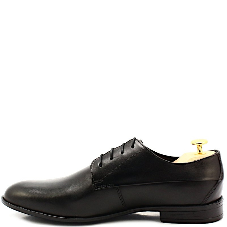 Buty męskie wizytowe - LEADER 344A-459 CZARNE