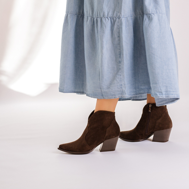 ZESTAW BUTY + TOREBKA  - TYMOTEO G1074 TOSCANIO G131 BRĄZOWY