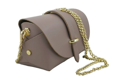 Torebka ze skóry naturalnej - BARBERINIS 537/1 RÓŻOWA