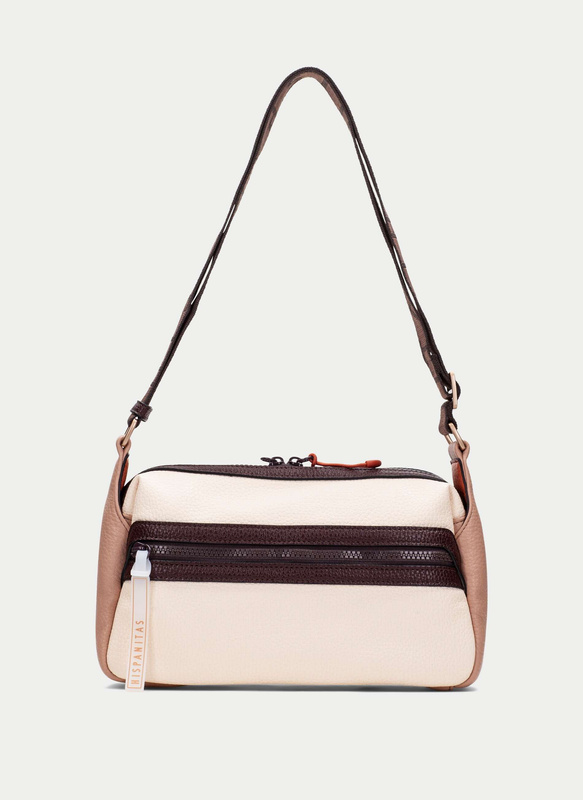 Hiszpańska torebka damska -  HISPANITAS BV264725 BEŻOWA