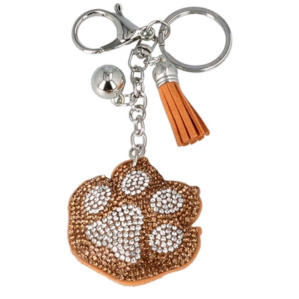 Brelok do kluczy serce - TYMOTEO LOVE B23 ŁAPKA BRĄZ