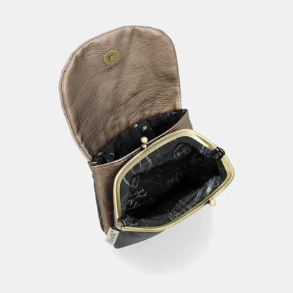 Mały damski portfel z klapką - ANEKKE MADEMOISELLE STUDIO 41849-016