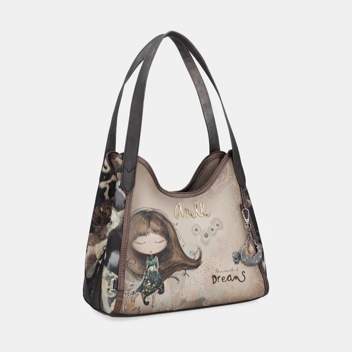 Torebka damska do ręki i na ramię - ANEKKE REAL 41702-203