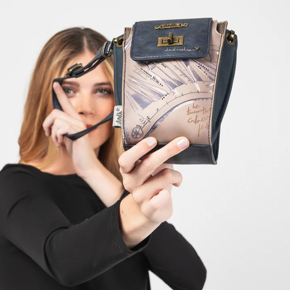 Mini torebka damska - ANEKKE MADEMOISELLE STUDIO 41843-912