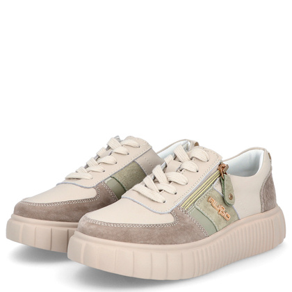 Buty sportowe damskie - FILIPPO DP6121/24 BEŻOWE