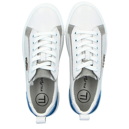 Sportowe buty damskie - FILIPPO DP6040/24 BIAŁE