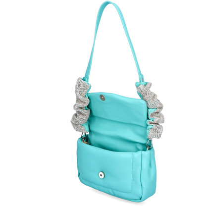 Wieczorowa torebka - MENBUR 85220 TURKUSOWA