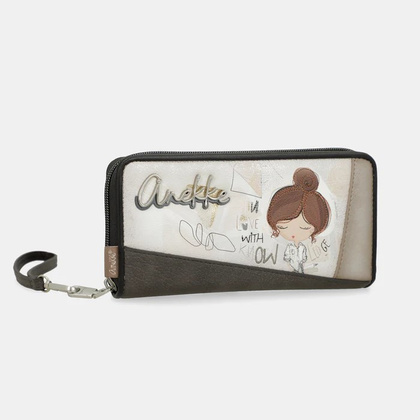 Duży portfel damski z blokadą RFID - ANEKKE SOPHIA 42809-908