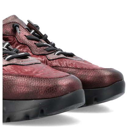 Hiszpańskie sneakersy premium - WONDERS A-2491 BORDOWE