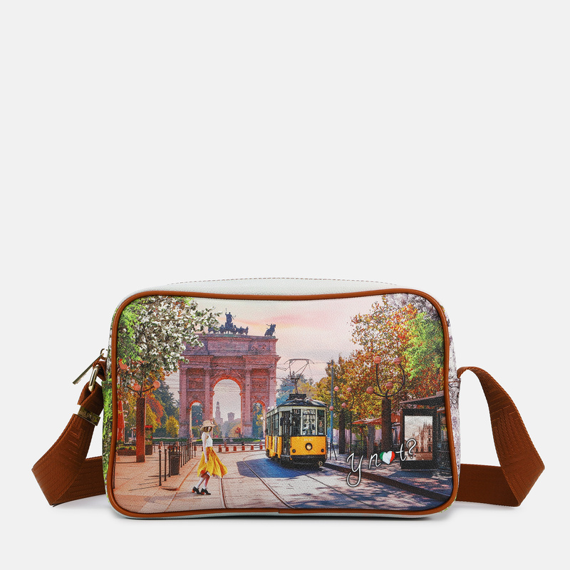 Torebka listonoszka - YNOT YES-440S5 SPRING IN MILANO