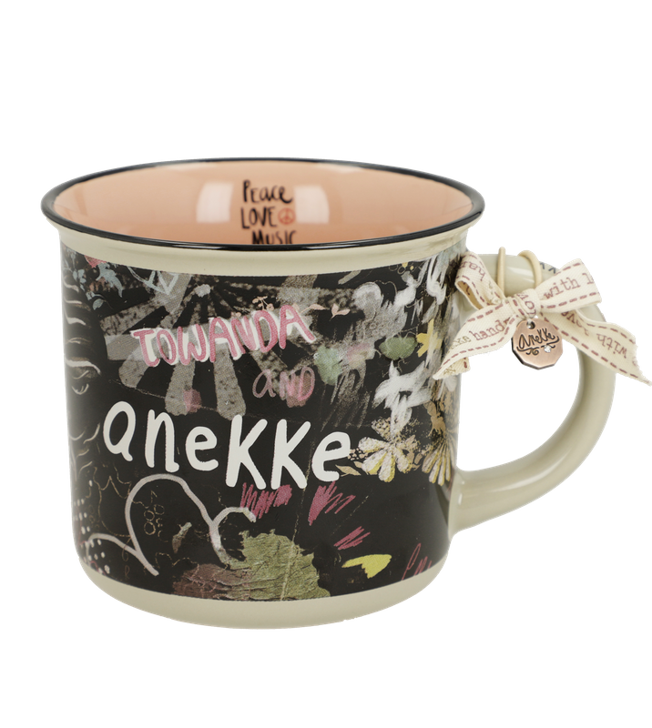 Kubek porcelanowy PEACE AND LOVE - ANEKKE 38485-104