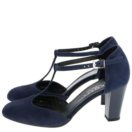 Buty taneczne - KOTYL 7063 GRANATOWE