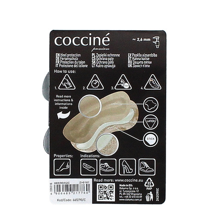 COCCINE ZAPIĘTKA SKÓRZANA CZARNA