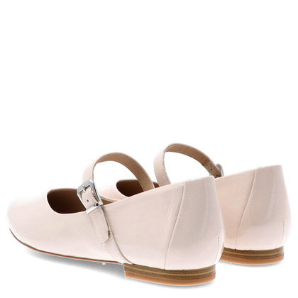 Lakierowane balerinki - CAPRICE 9-22112-44 KREMOWE