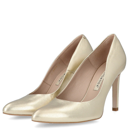 Klasyczne szpilki - BRAVO MODA 1373 ZŁOTE