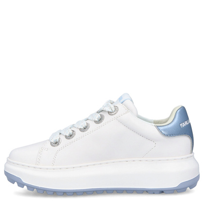 Sneakersy damskie - KARL LAGERFELD KAPRI KL67530 BIAŁE