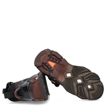 Sneakersy premium - PLEIN SPORT PACS USC0435 CZARNE