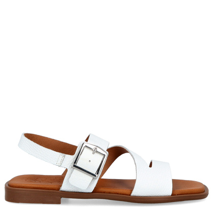 Eleganckie sandały ze skóry - OH! MY SANDALS 5581 BIAŁE