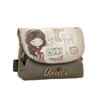 Mały damski portfel z klapką - ANEKKE MUSE 42709-016