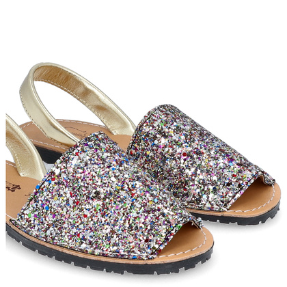 Eleganckie hiszpańskie sandały - TYMOTEO 550 MULTIKOLOR