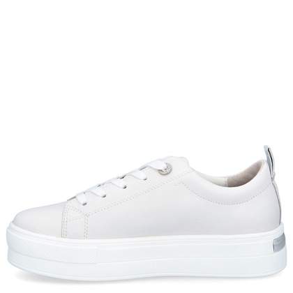 Sportowe buty damskie z owadem - FILIPPO DP6042/24 BIAŁE