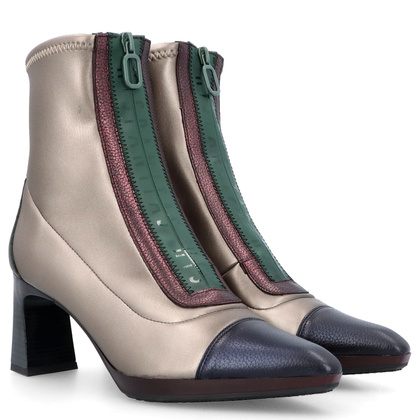 Hiszpańskie botki na obcasie - HISPANITAS CHI243714 ANTRACYT