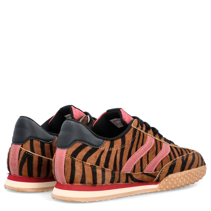 Hiszpańskie sneakersy damskie - GIOSEPPO 77010 BRĄZOWE