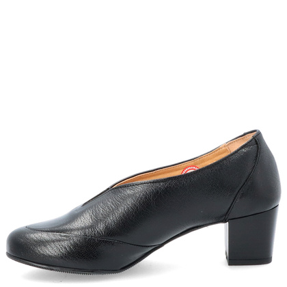 Półbuty damskie ze skóry - TANEX 4032-4512 CZARNE