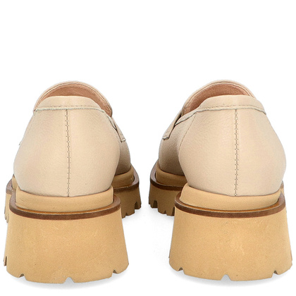 Lordsy na grubszej podeszwie - TYMOTEO M2100 BEŻOWE