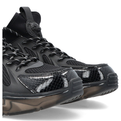 Sneakersy premium - PLEIN SPORT PACS USC0435 CZARNE