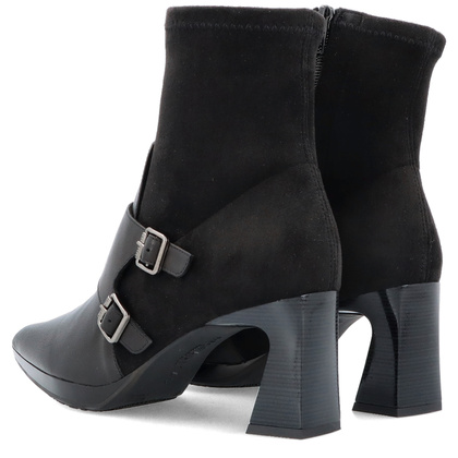 Hiszpańskie botki z klamerkami - HISPANITAS HI254304 CZARNE