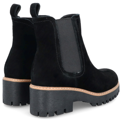 Skórzane sztyblety damskie - FILIPPO DBT4805/24 CZARNE