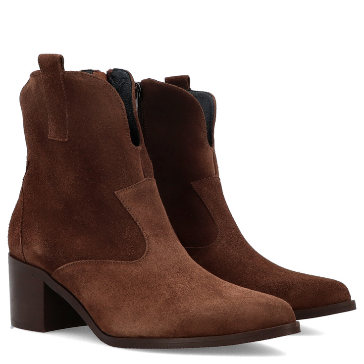 ZESTAW BUTY + TOREBKA  - KOTYL 4735 TOSCANIO G89 BRĄZOWY
