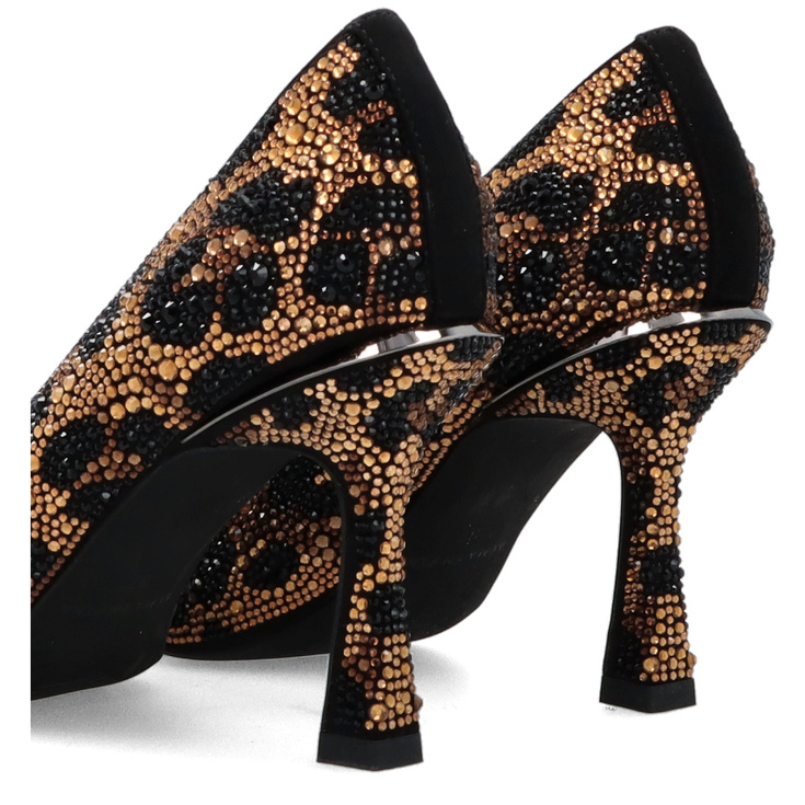 Hiszpańskie szpilki z cyrkoniami - ALMA EN PENA I250403 PANTERKA