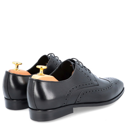 Wizytowe półbuty męskie - TAPI C-6688 CZARNE