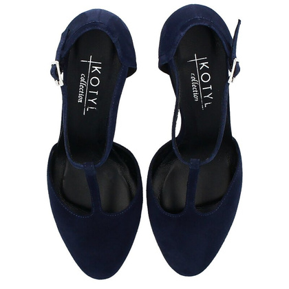 Buty taneczne - KOTYL 7063 GRANATOWE